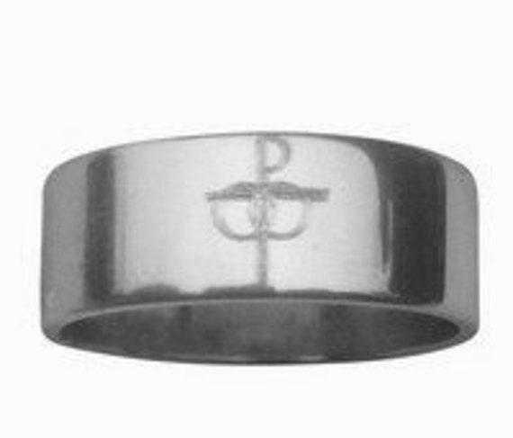 Bande De Mariage Christian Croix Symbole Catholique De Etsy