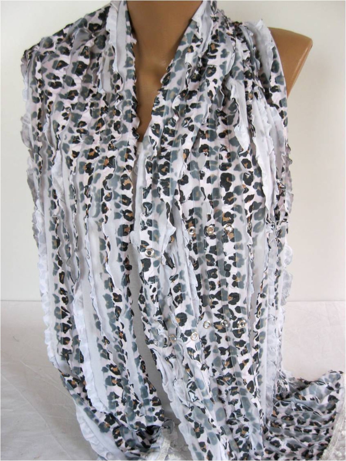 Elegant Scarf Fashion Scarves Gift Ideas For Her Etsy