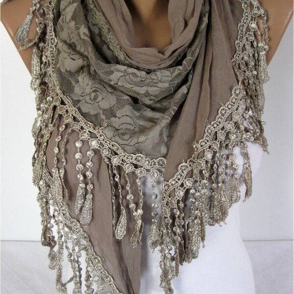 Big SALE 9.90 USD -  Lace scarf ,women scarves - guipure -  fashion scarf - gift scarves -Shawl- Fashion Shawls