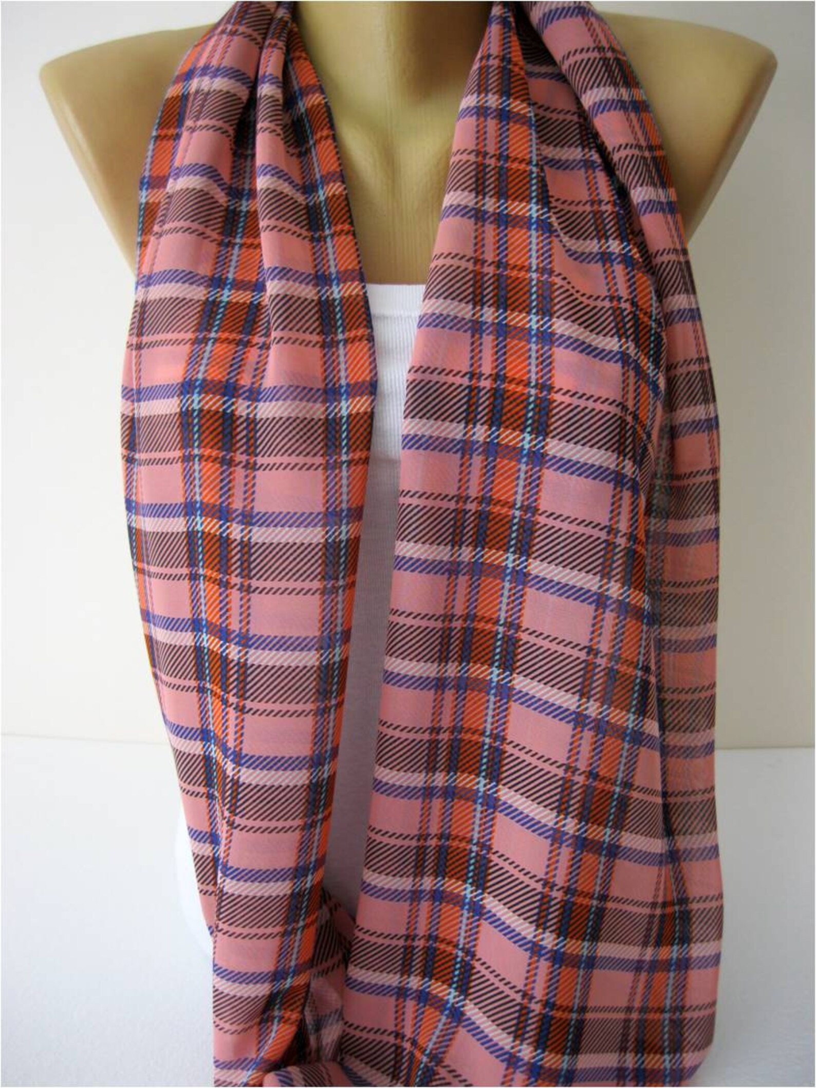 SALE 990 USDInfinity Scarf Shawl Circle Scarf Loop Scarf ...