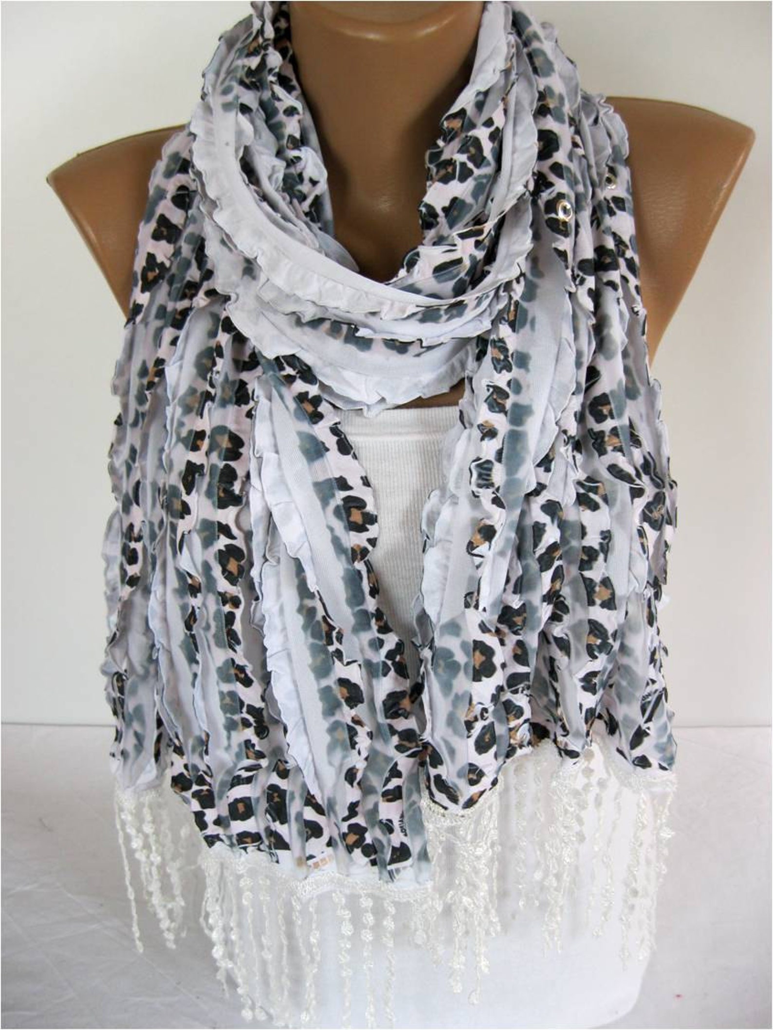 Elegant Scarf Fashion Scarves Gift Ideas For Her Etsy