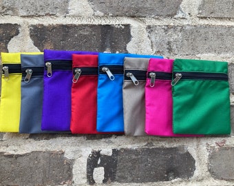 Water-Resistant Ripstop Zipper Pouch, Soap Travel Bag