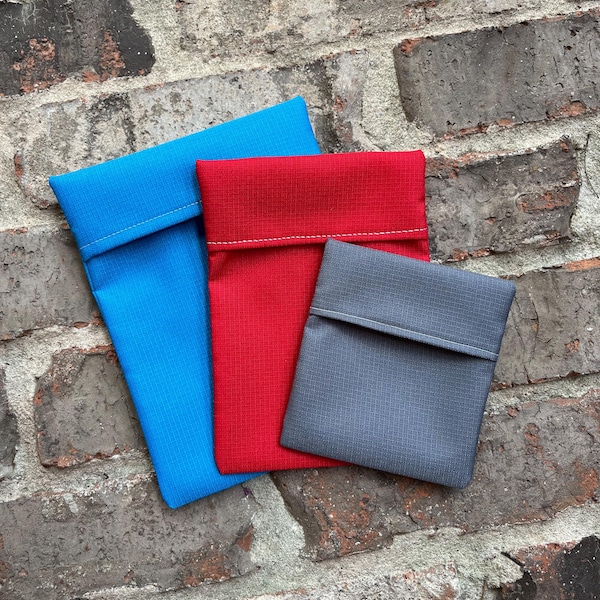 Water-Resistant Soap Saver Travel Bag, Ripstop Fabric Pouch