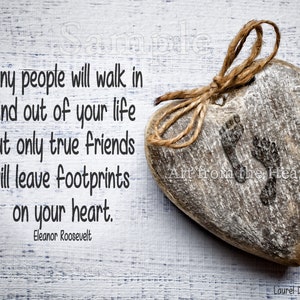 Eleanor Roosevelt Friendship Quote Art Print (Digital Download)