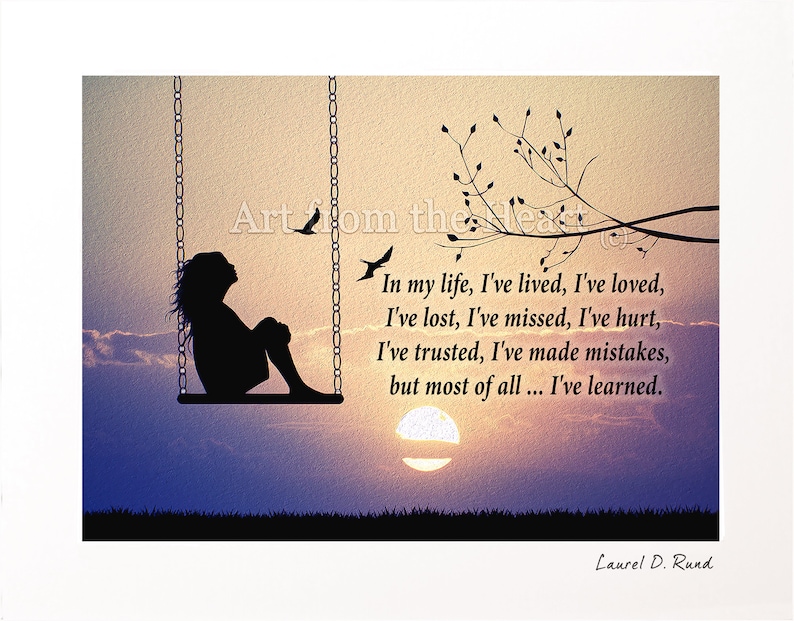 IN MY LIFE I've Lived and Learned Life Lessons image 1