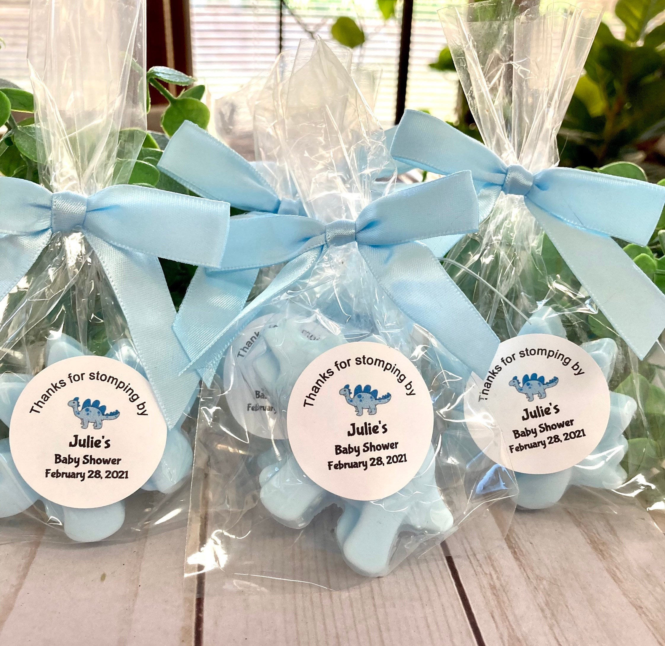 Listing for 5 favors Dinosaur Favors Dinosaur Baby Shower Etsy