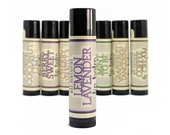 Lemon Lavender Lip Balm - All Natural, Handmade, essential oils, Lavender, Lemon, beeswax based chapstick