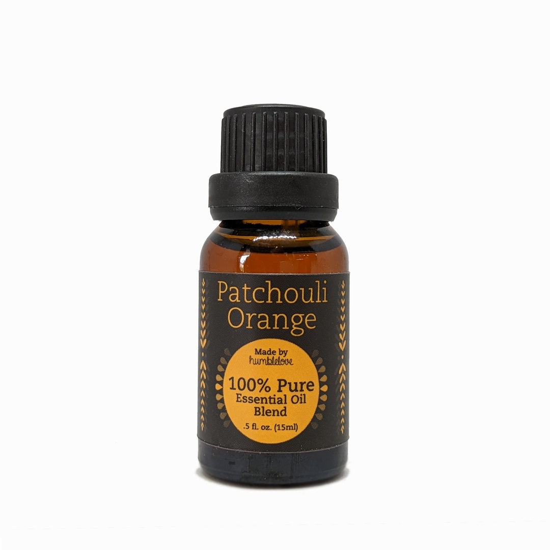 Patchouli Orange Aromatherapy Essential Oil Diffuser Blend Pure