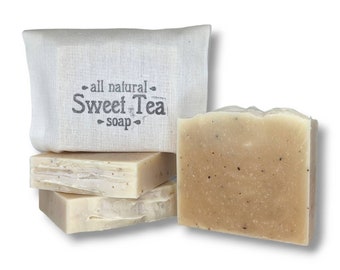 Good 'ol Sweet Tea Soap - All Natural soap, Handmade soap, Vegan soap, Green Tea Soap made with Essential Oils and Organic Ingredients