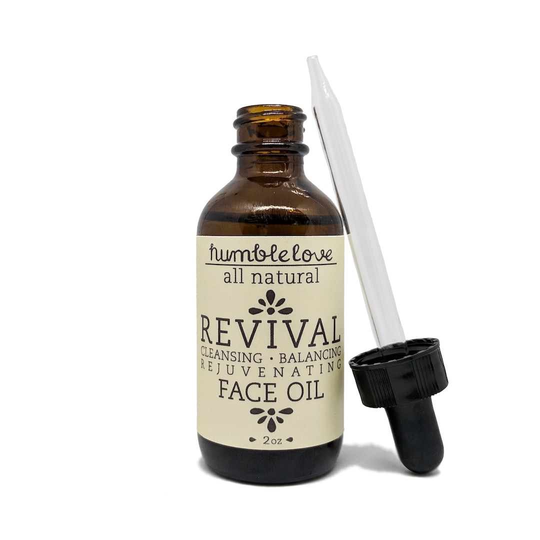 REVIVAL Face Oil Daily Face Serum Balances, Cleanses, and Soothes. Anti