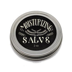 Moisturizing Salve All-Natural Herbal Salve for Dry and Cracked Skin 2oz Handmade Moisturizing Balm Active image 2