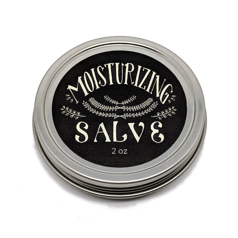 Moisturizing Salve All-Natural Herbal Salve for Dry and Cracked Skin 2oz Handmade Moisturizing Balm Active image 2
