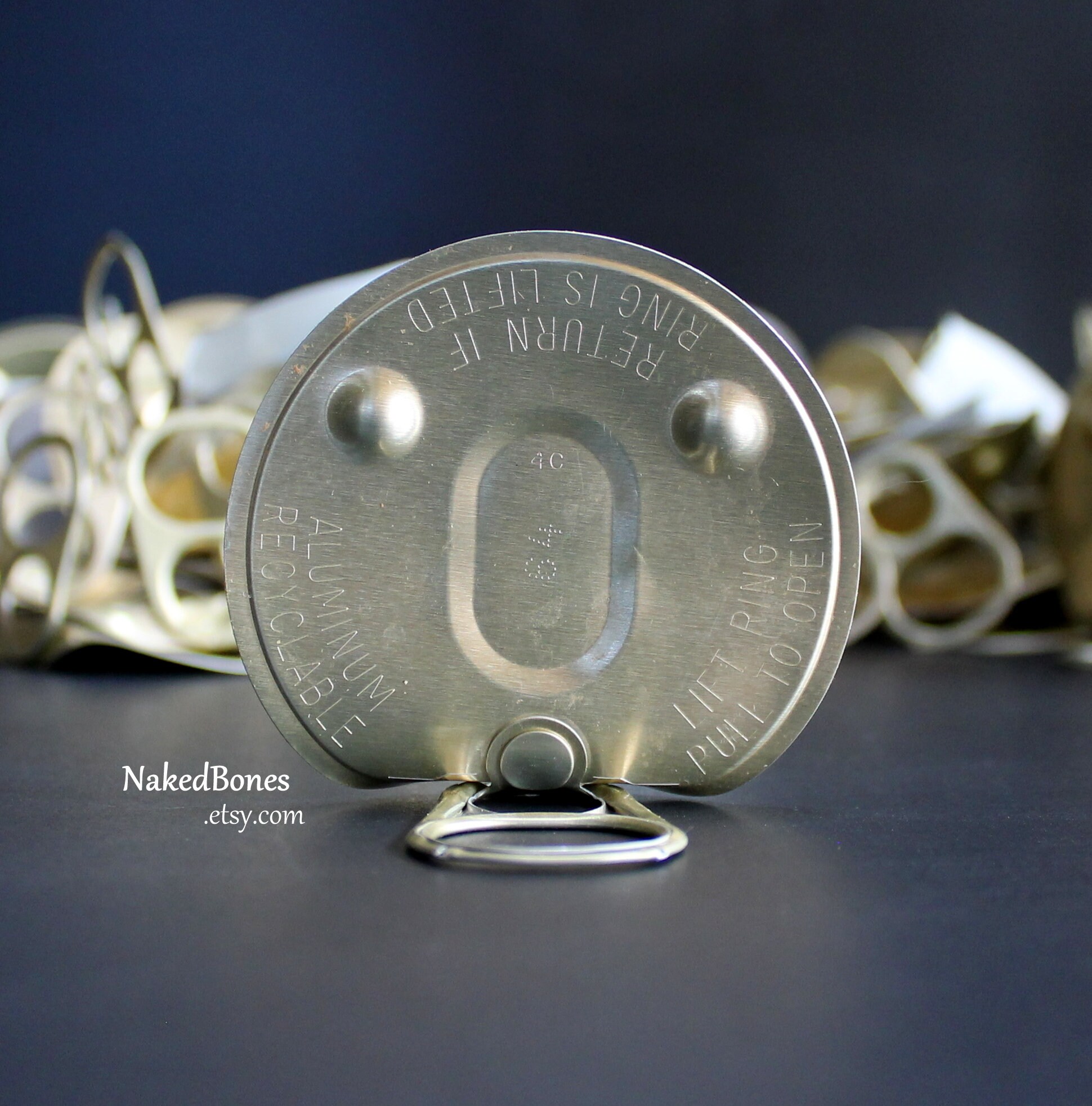 PopTop Can Lids Pull Top Pull Ring Tabs 100 Pieces 3 Etsy