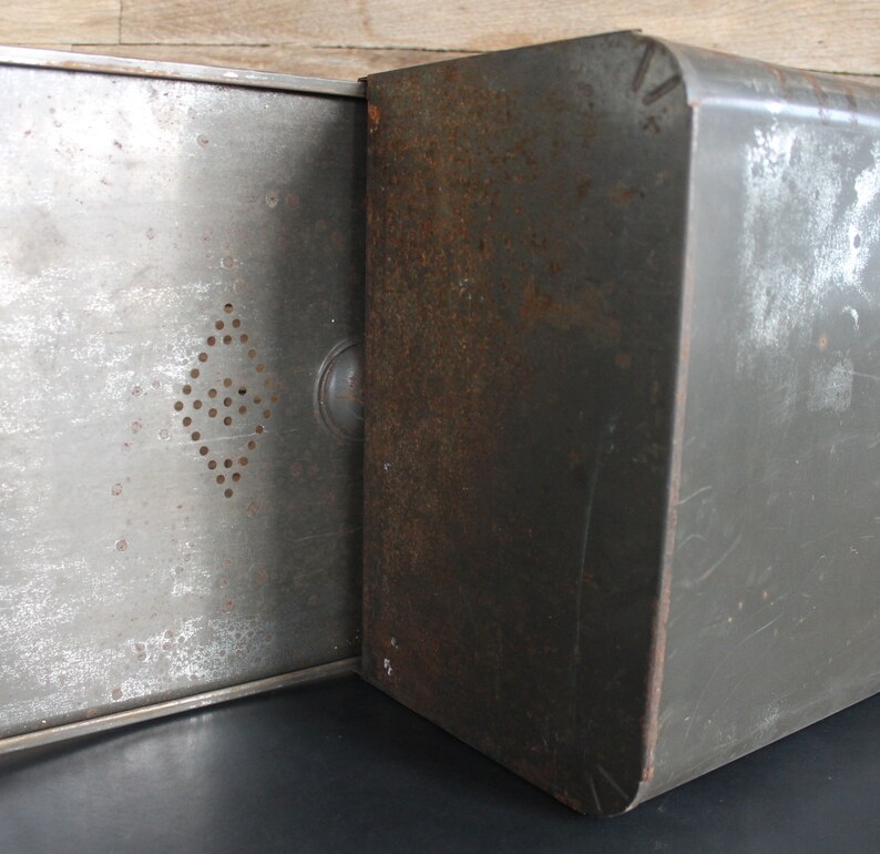 Metal Drawer Liner Drawer Bread Box Sellers Hoosier Etsy