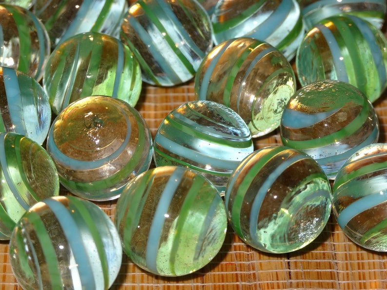 Handmade Corkscrew Marbles / / 5/8 / Collectible Etsy