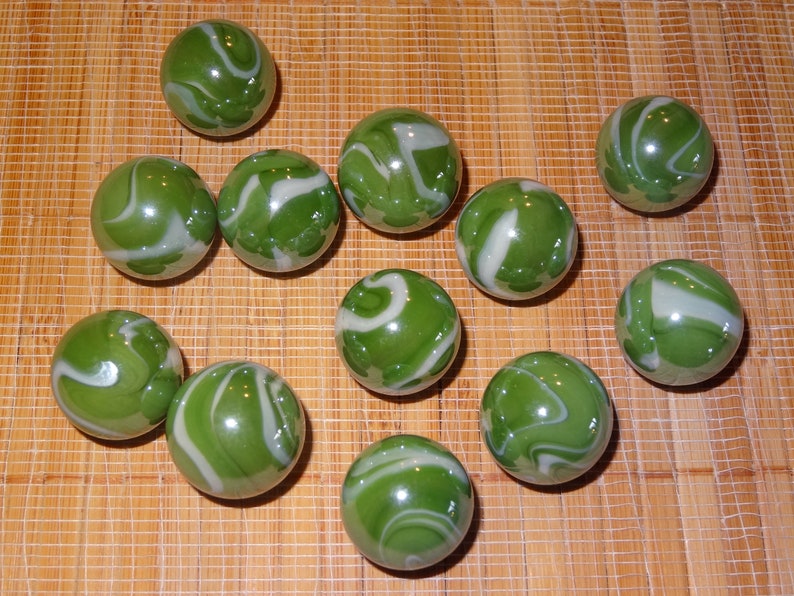 Mega Marbles 1 Inch Solid Color Boulders Decorative Collectible Craft Supplies Glass Marbles Large Marbles Game Toy