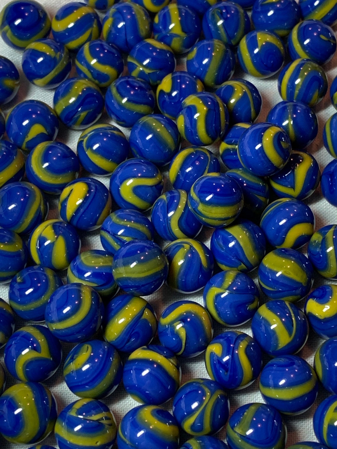 Lot of 30 Mega VAN GOGH Marbles / 9/16 / Glass Marbles / Game Etsy