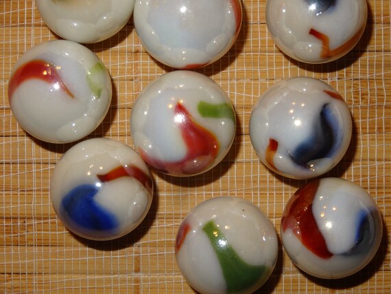 Mega Marbles 1 Inch Solid Color Boulders Decorative Collectible Craft Supplies Glass Marbles Large Marbles Game Toy