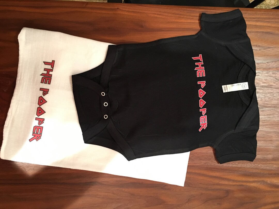Iron Maiden Themed Onesie Etsy