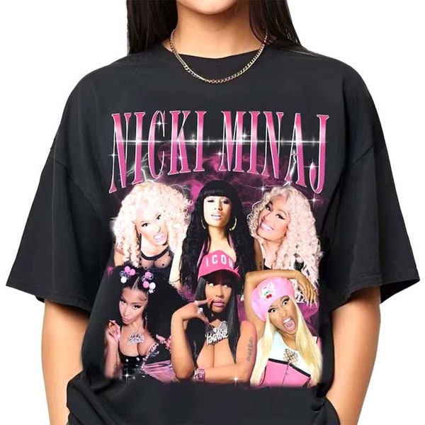 Nicki Minaj Png, Nicki Minaj Gift, Rapper Homage Graphic Png, Unisex Png, Crew Png, Digital Download