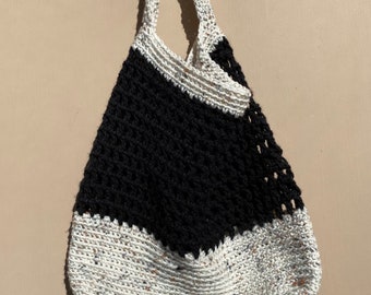 Crochet Market Bag | Eco-Friendly and Reusable | Shopping Bag