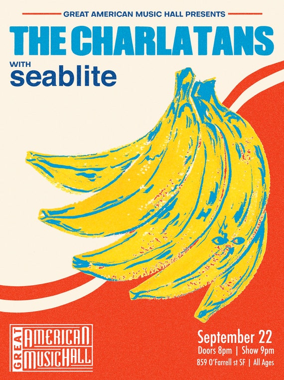 Seablite and The Charlatans show at GAHM, SF