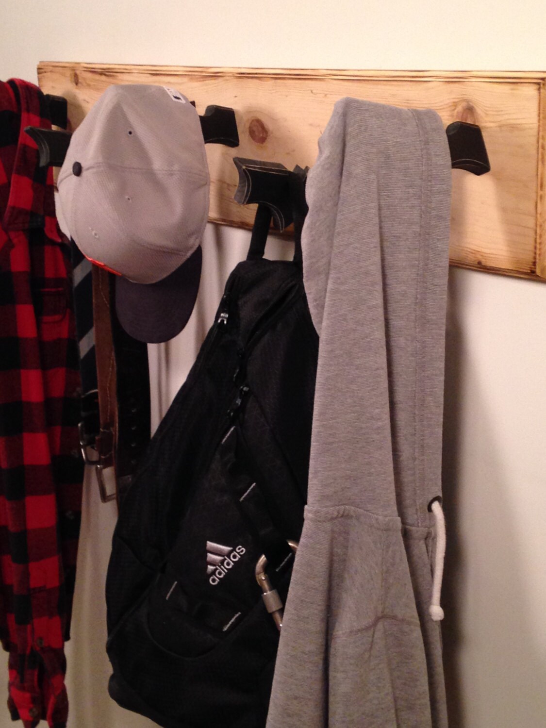 Batman Inspired Coat Rack Walled Mounted Dark Knight Themed Coat