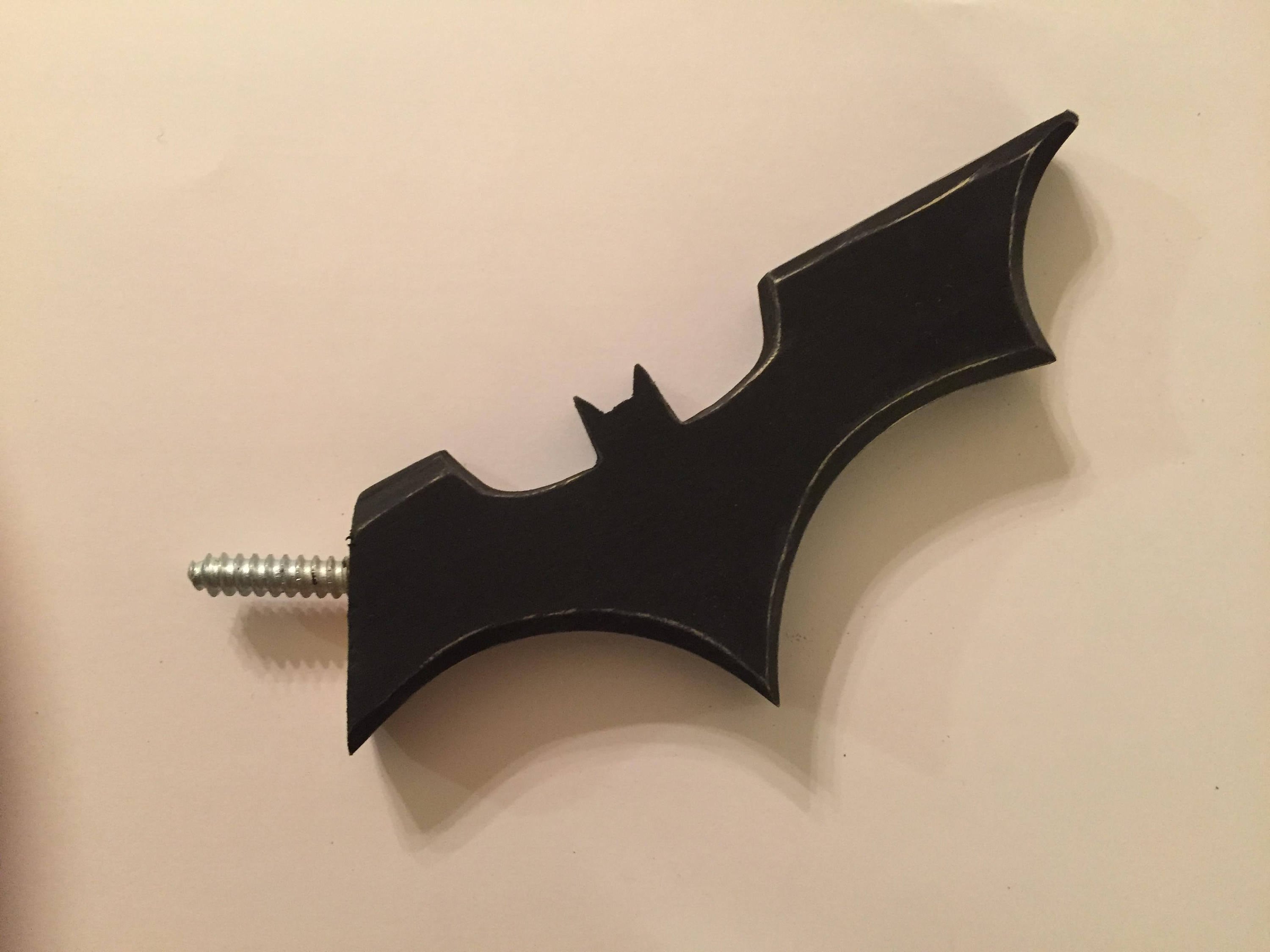 Porte clés Batman Batarang noir