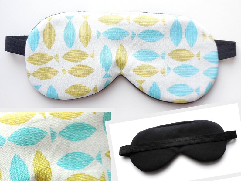 100 Organic Cotton Eye Mask Sleep Mask for Woman or Girl Etsy