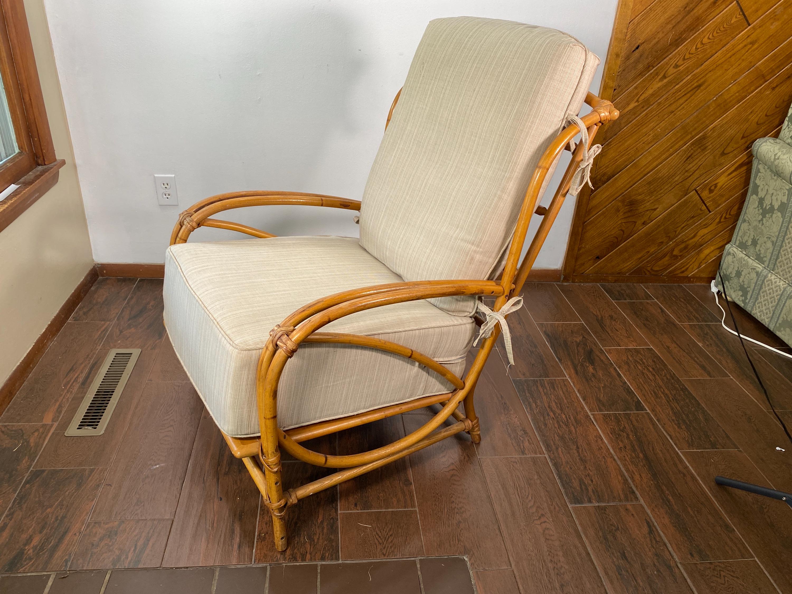椅子 vintage rattan easy chair Vintage Rattan Easy Chair – Stowaway London