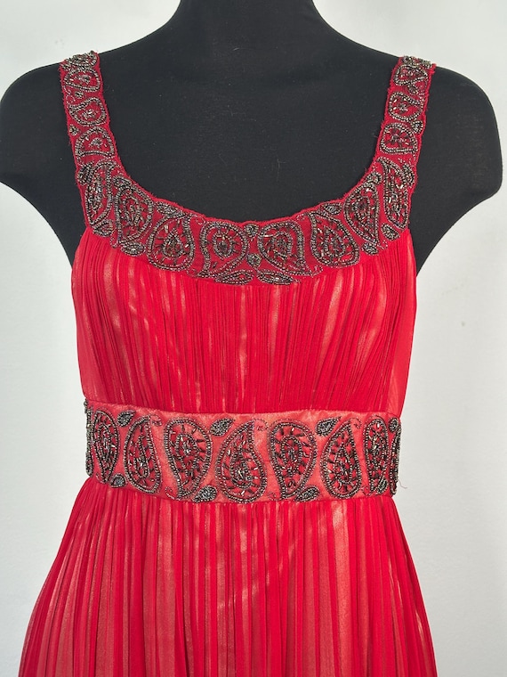 nightway beaded dress Burgundy beaded tulle long prom dress, Burgundy beaded formal evening –  morievent