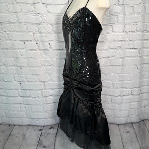 Black 80s Prom Dress - Etsy Black 80s Prom Dress - Etsy