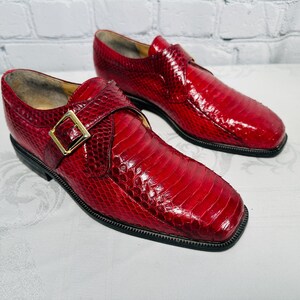 Giorgio Brutini Snake Skin Shoes for Men - Etsy display picture 1