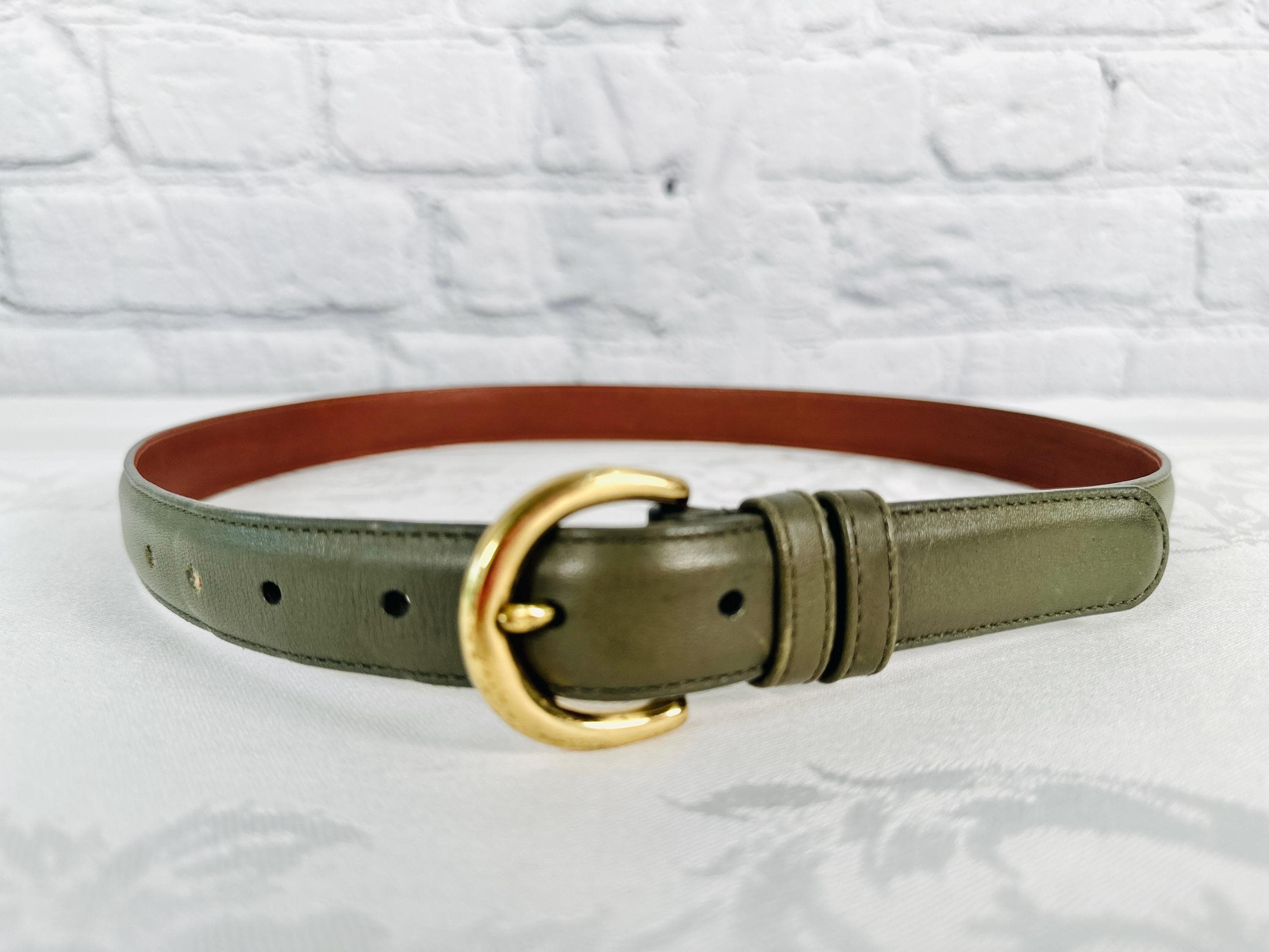 Vintage Coach Belt - Etsy