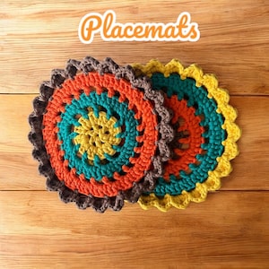 Vibrant Placemats - indoor/outdoor