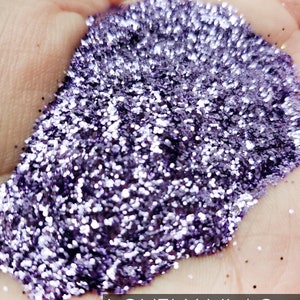 Lovely Lilac fine glitter, polyester tumbler making glitter, quality glitter supplies, light purple glitter for cups, lilac purple glitter