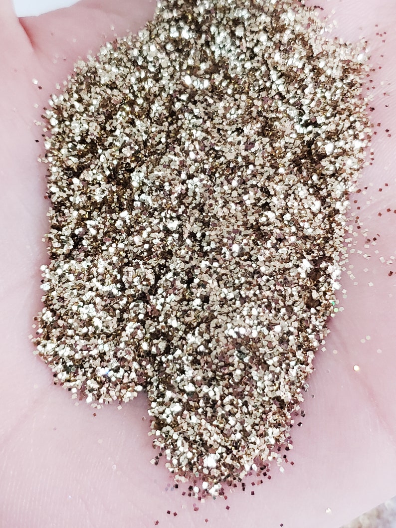 Gold Glitter .015 Hex Poly Glitter True Gold Glitter for Etsy New Zealand
