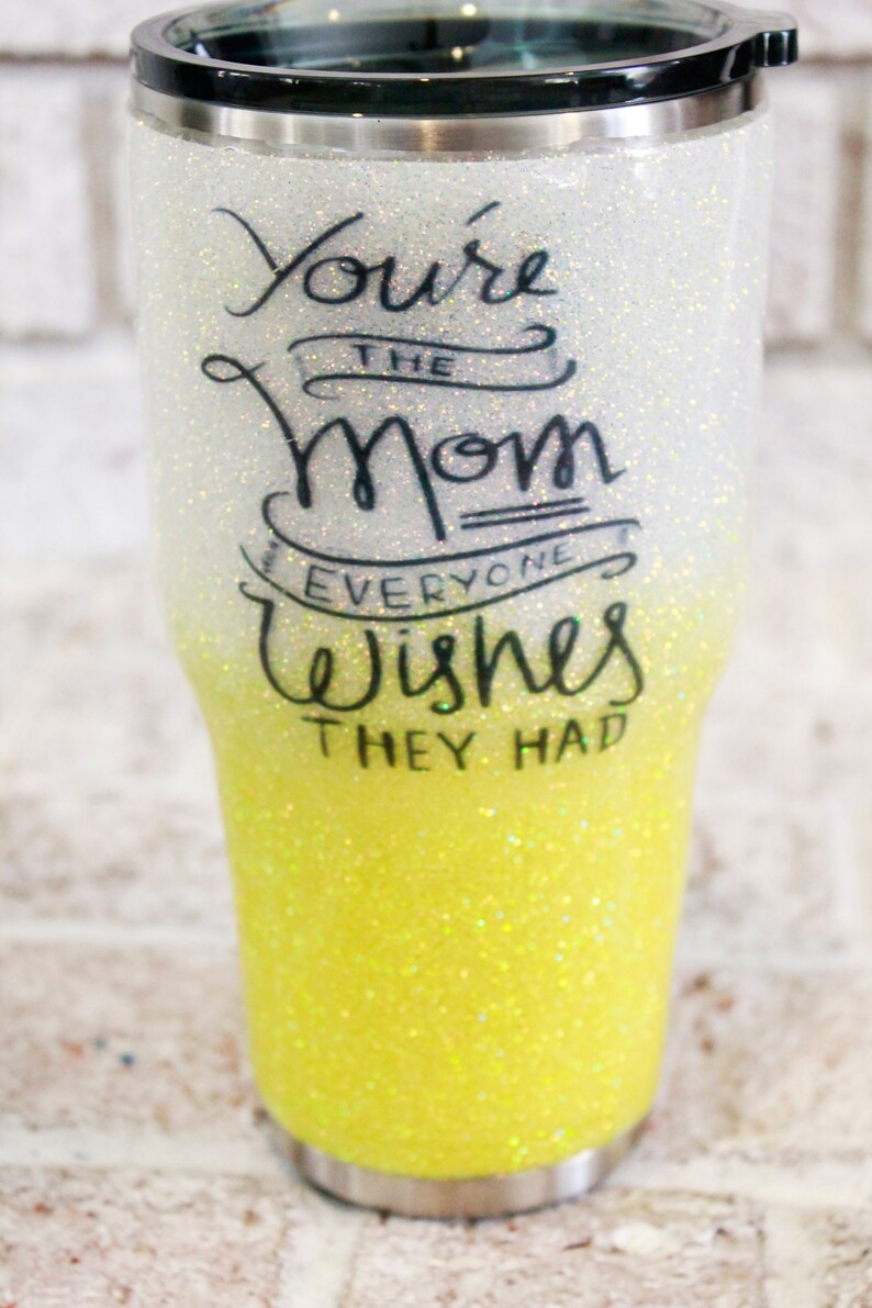 Gifts for mom glitter tumblers mothers day gift ideas custom | Etsy