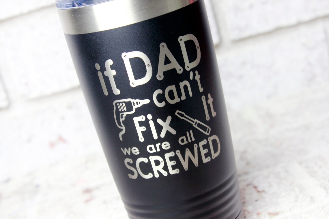 If dad can’t fix it we are all screwed Father’s Day | Etsy
