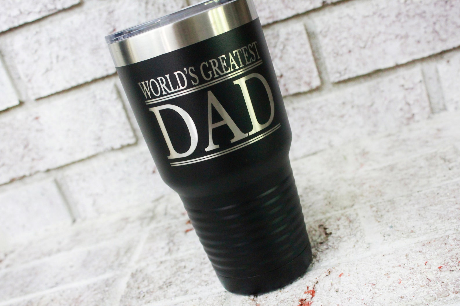 Best Dad Coffee Tumbler Gift World's Best Dad Gift Ideas Etsy