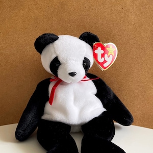 Fortune the Panda Ty Beanie Baby. Multiple tag errors 1997