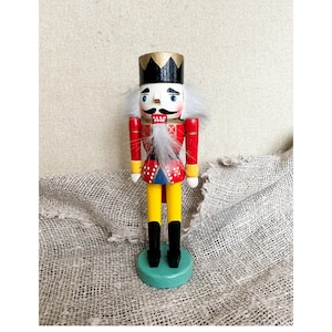 Vintage German Christmas Nutcracker Soldier Figurine