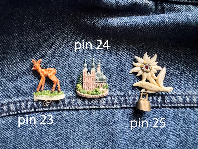 Vintage German Souvenir Hat Pin Brooch: Bavarian Oktoberfest Lapel Pin ...