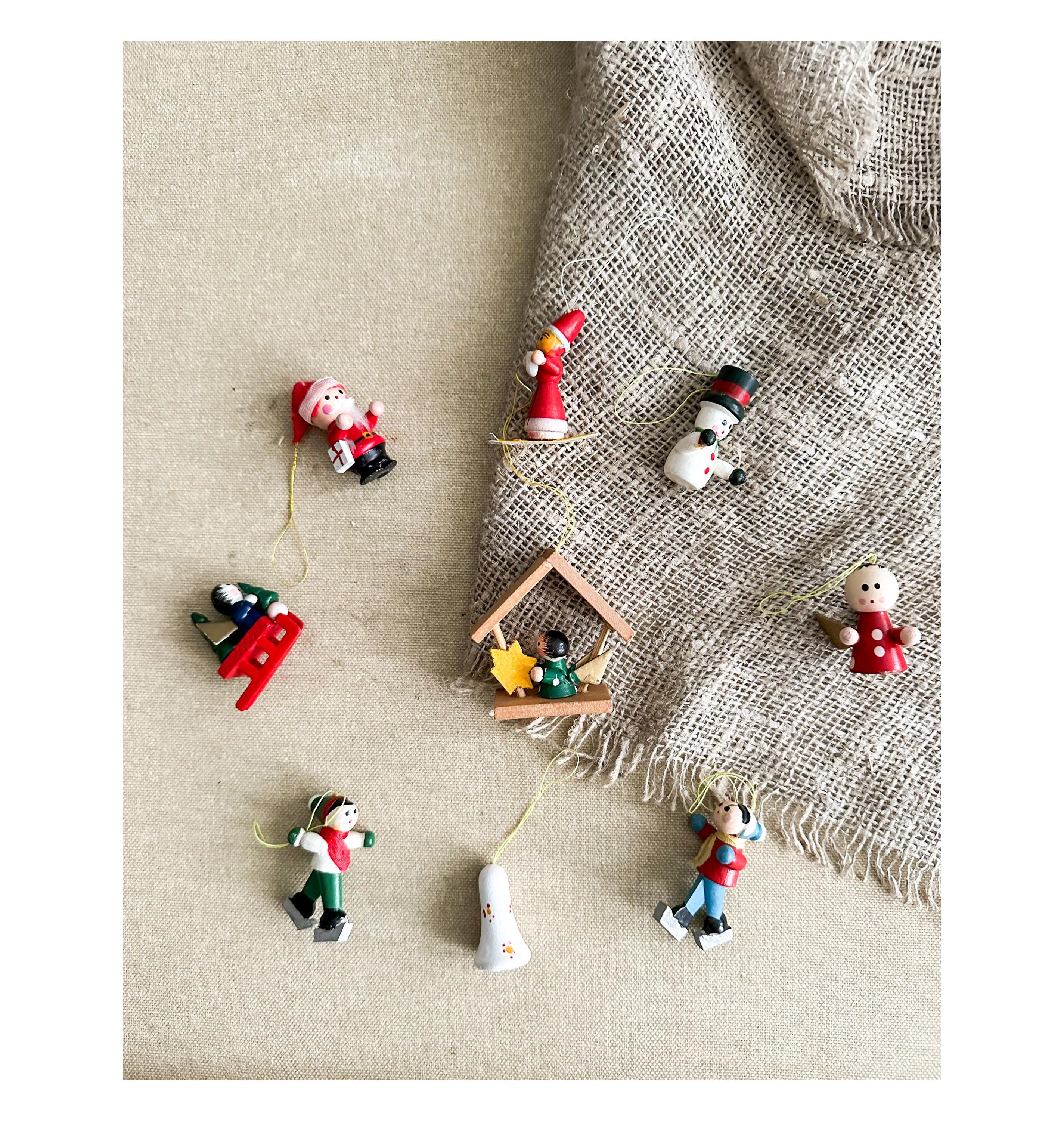 Vintage Mini Ornament - Etsy