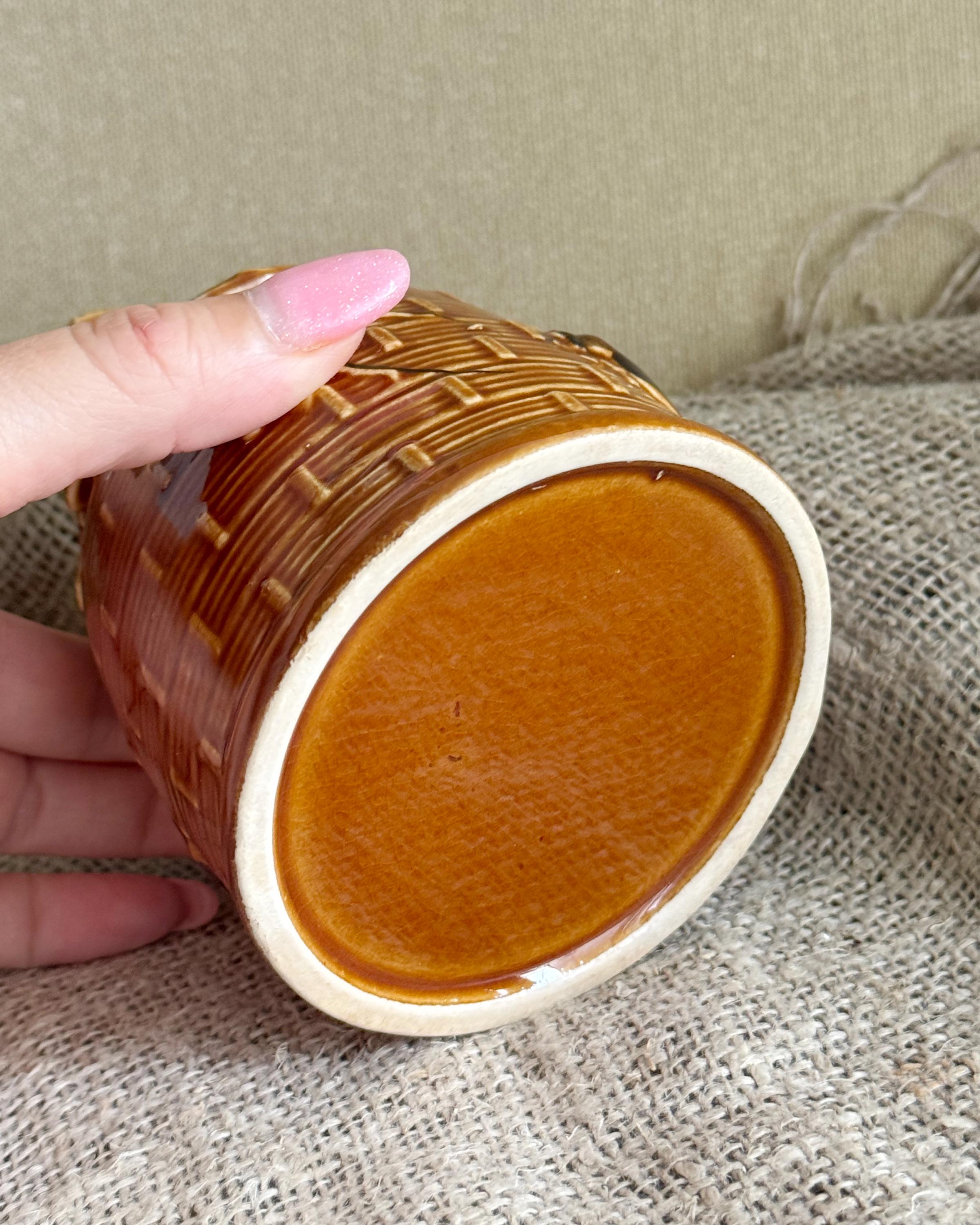 Vintage German Honey Pot: Retro Ceramic Jar, Germany Souvenir - Etsy