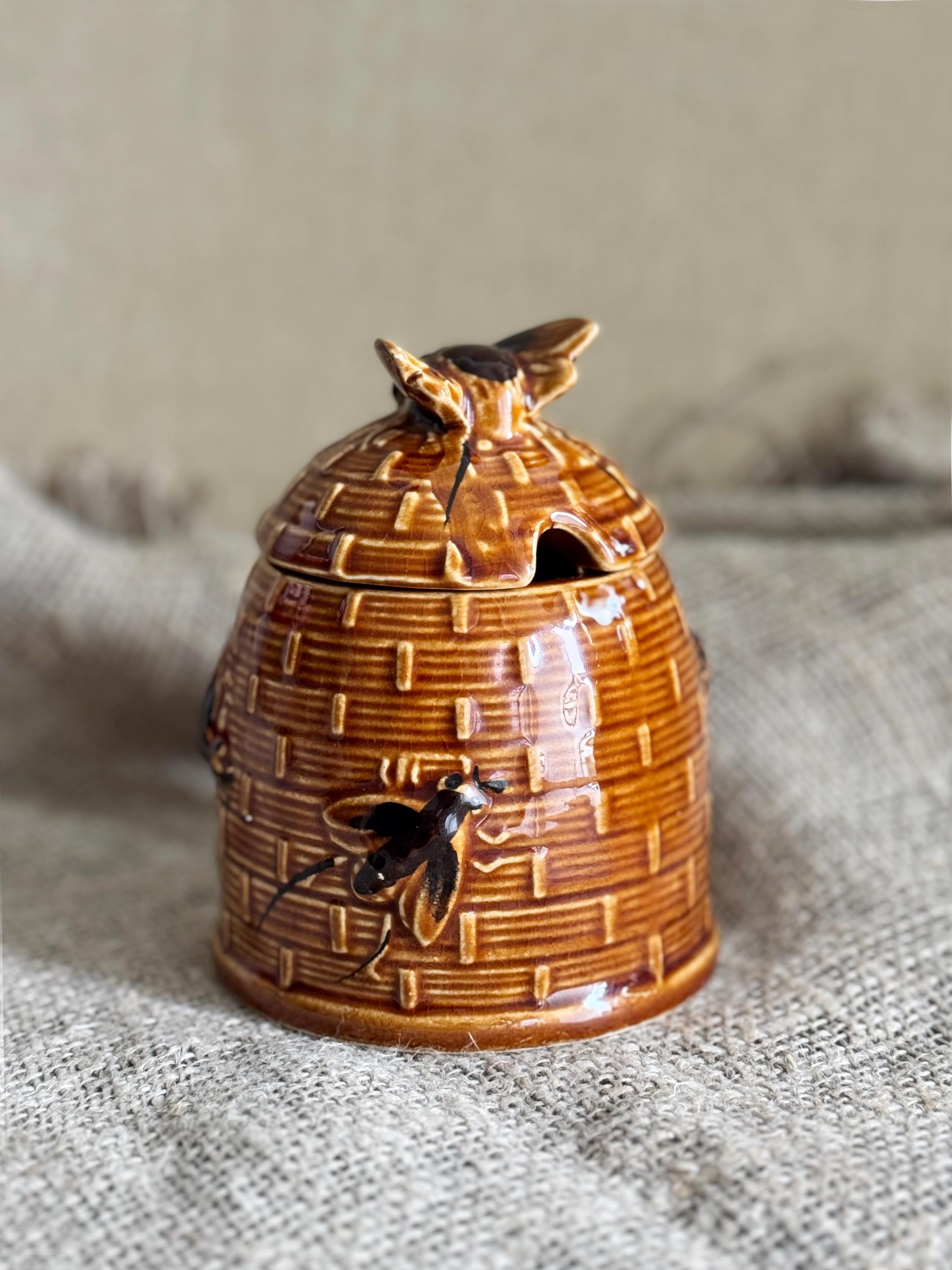 Vintage German Honey Pot: Retro Ceramic Jar, Germany Souvenir - Etsy