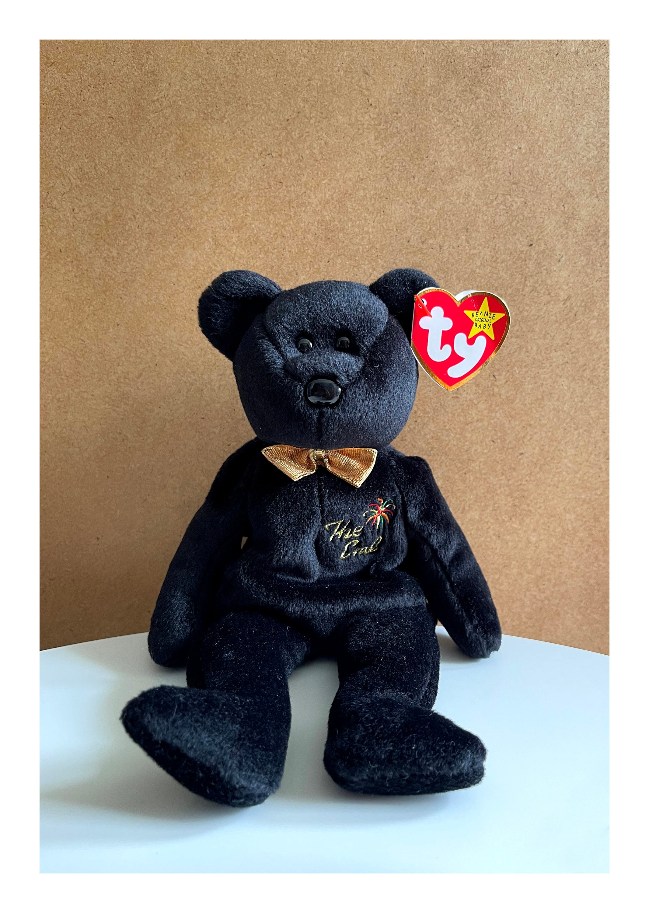 Babylclub twinkle skull t Y2K 最終値下げ Ty Beanie Babies the End the Bear 1999 Collectibles Beanie Baby