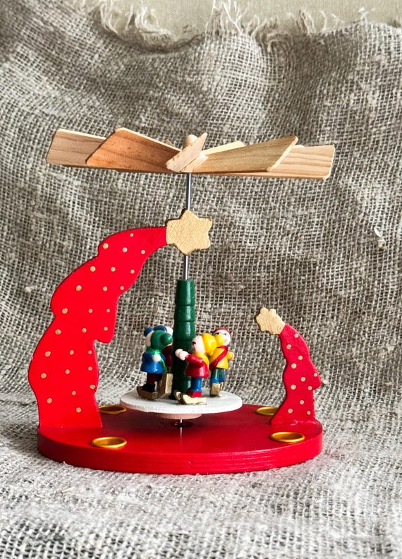 ドイツ　ヴィンテージ　クリスマスピラミッド 旧東ドイツ expertic Erzgebirge 