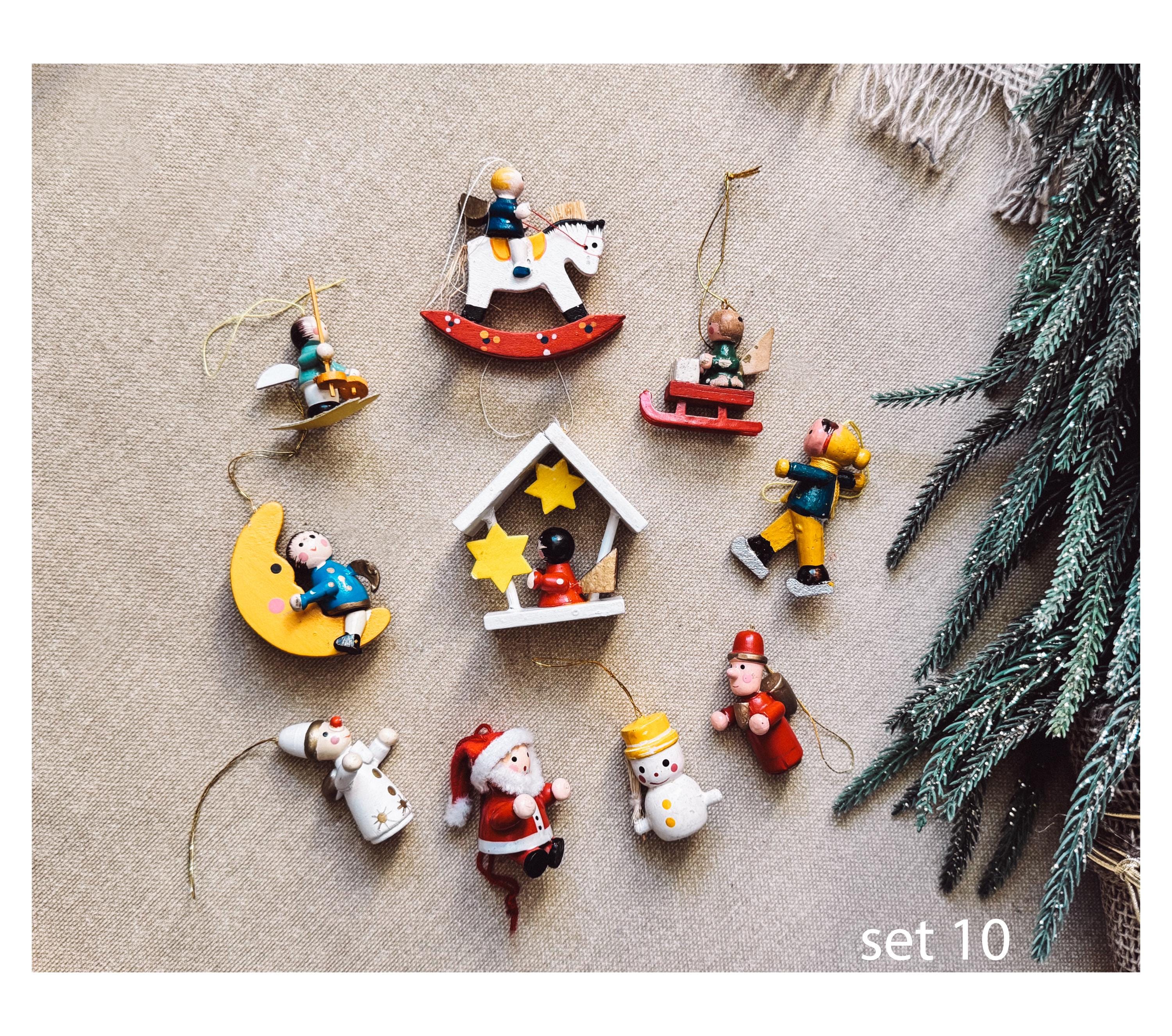 ドイツ製　エルツ　シュパンバーム　ミニチュア　木製　工芸品　クリスマス ちょっと大人なインテリア ドイツからやってきた、シュパンバウム