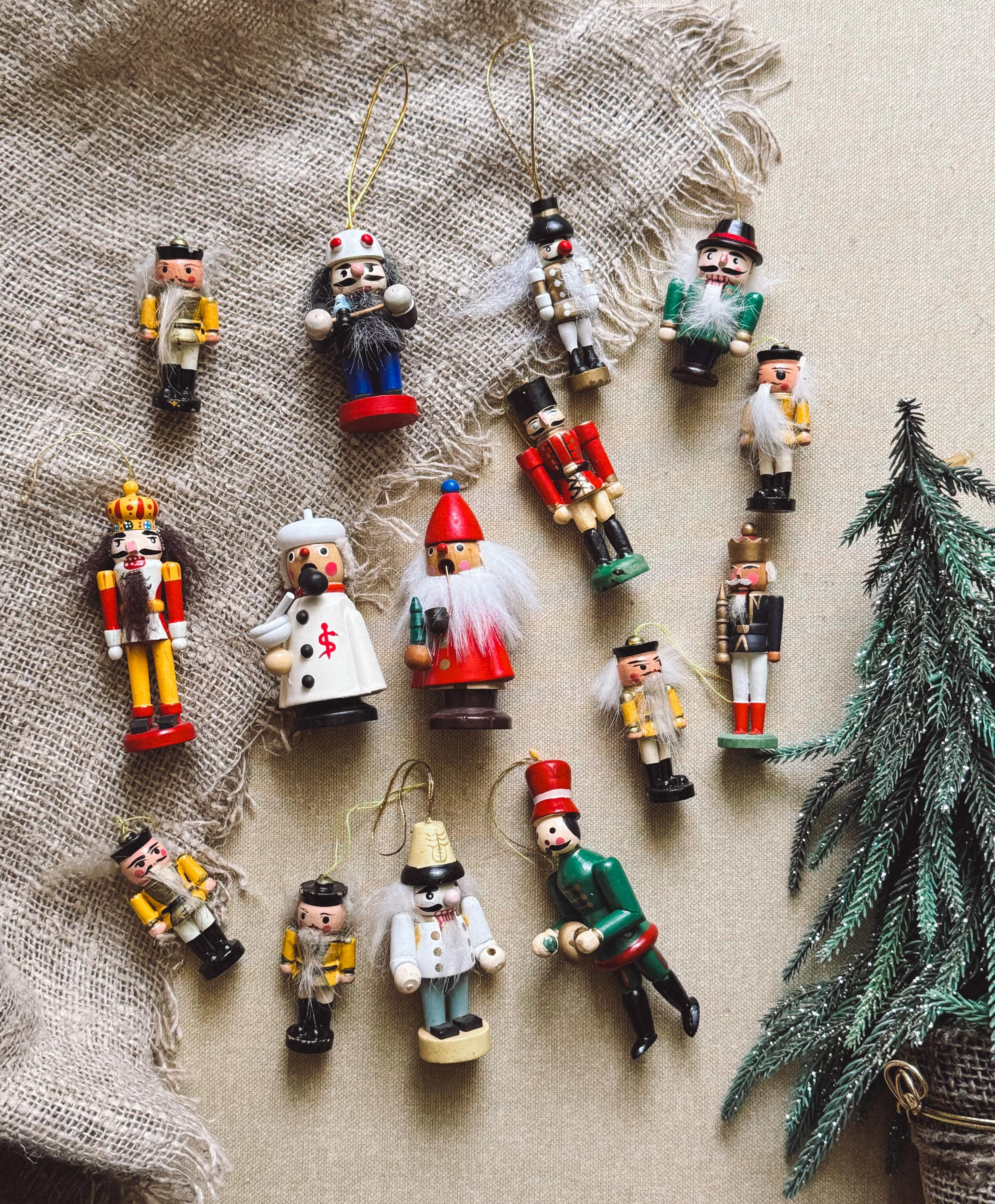 miniature christmas nutcrackers